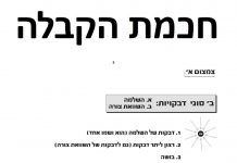 קבלה – שרטוטים