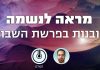 מראה לנשמה – תובנות בפרשת השבוע
