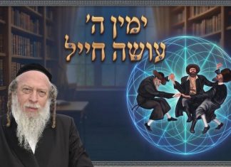 פינת הימין – ביטחון בהשם כל היום. | הרב גוטליב.