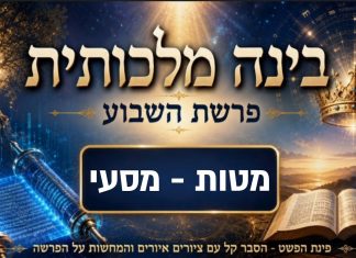 פרשת מטות מסעי